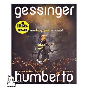 Dvd Humberto Gessinger Ao Vivo Pra Caramba Novo Lacrado - Hm