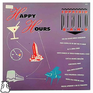 LP Copa Trio Piano Band Happy Hours Vinil Amostra 1991 - Hm