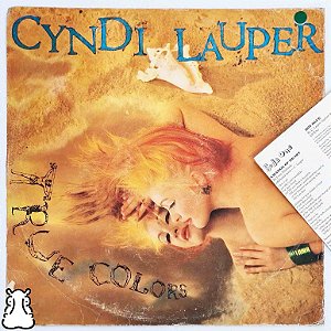 LP Cyndi Lauper - True Colors - Vinil 1986 Encarte Leia - Hm