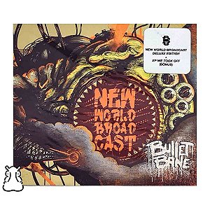 CD Bullet Bane - New World Broadcast - Deluxe - Lacrado - Hm