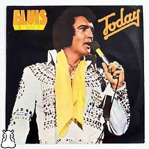 LP Elvis Presley - Today - Disco de Vinil 1975 Leia - Hm