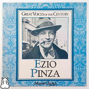 LP Ezio Pinza Great Voices Of The Century Vinil Amostra - Hm