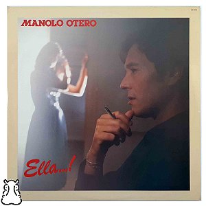 LP Manolo Otero - Ella...! - Disco Vinil 1988 Amostra - Hm