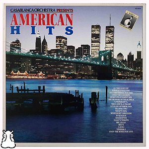LP Casablanca Orchestra American Hit Vinil 1988 Amostra - Hm