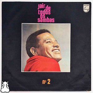 LP Jair Rodrigues Todos Sambas 2 Vinil Mono 1969 Leia - Hm