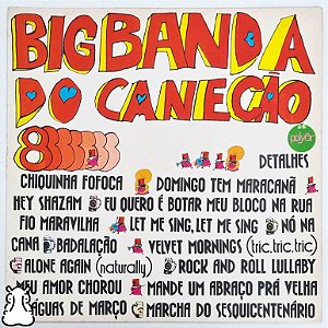 LP Big Banda do Canecão - Nº 8 - Disco de Vinil 1972 - Hm