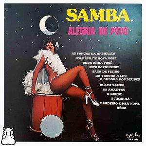 LP Samba Alegria Do Povo - Disco de Vinil 1978 - Hm