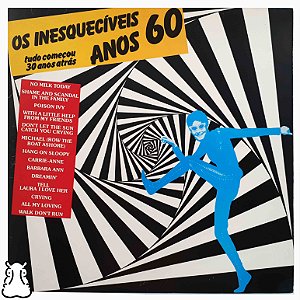 LP Os Inesquecíveis Anos 60 - Disco de Vinil 1990 - Hm