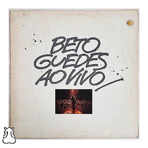 LP Beto Guedes - Ao Vivo - Disco de Vinil 1987 - Hm