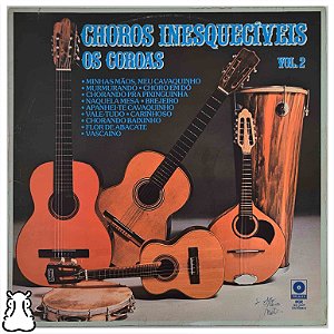 LP Os Coroas - Choros Inesquecíveis - Vol. 2 Vinil 1982 - Hm