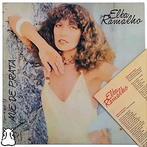 LP Elba Ramalho - Ave de Prata Disco Vinil 1979 Encarte - Hm