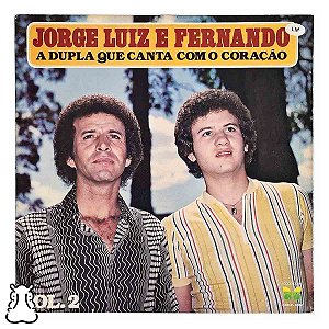 LP Jorge Luiz e Fernando - Vol. 2 - Disco de Vinil 1982 - Hm