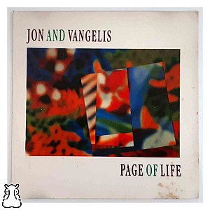 CD Jon And Vangelis - Page Of Life - 1991 - Hm