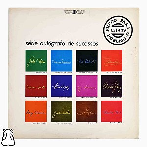 LP Série Autógrafo de Sucessos - Disco de Vinil 1970 - Hm