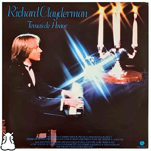 LP Richard Clayderman - Temas de Amor Disco Vinil 1980 - Hm
