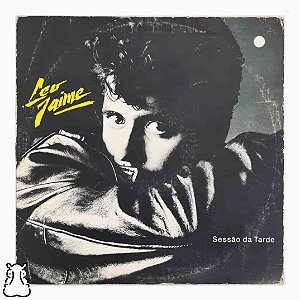 LP Léo Jaime - Sessão da Tarde Disco Vinil 1985 Encarte - Hm