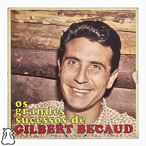 LP Os Grandes Sucessos de Gilbert Bécaud - Vinil 1969 - Hm
