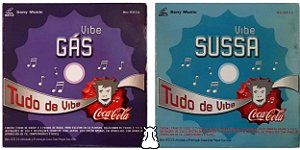 2 Mini CDs Coca-Cola - Vibe Gás e Vibe Sussa - Hm
