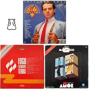 3 LPs Novela - Disco Vinil Leia Descrição - Hm