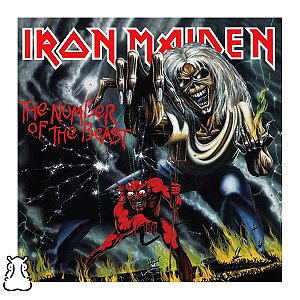 CD Iron Maiden - The Number Of The Beast - Novo Lacrado - Hm