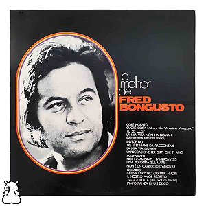 LP O Melhor de Fred Bongusto - Disco de Vinil 1976 - Hm