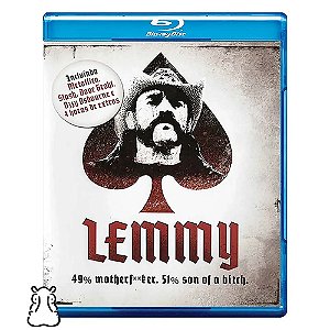 Blu-Ray Lemmy 49% Mother F**ker 51% Son Of A Bitch Novo - Hm