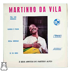 LP Martinho da Vila E Seus Amigos do Partido Alto Vinil - Hm