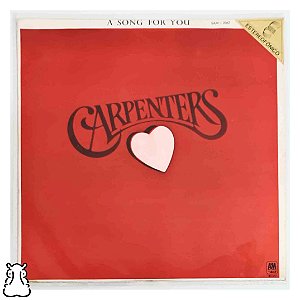LP Carpenters - A Song For You - Disco de Vinil 1972 - Hm