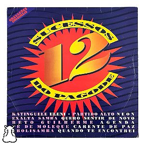 LP 12 Sucessos Do Pagode - Disco Vinil 1995 - Coletânea - Hm