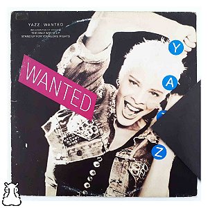 LP Yazz - Wanted - Disco de Vinil 1988 Encarte - Hm