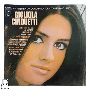 LP Gigliola Cinquetti Concurso Canzonissima Vinil Leia - Hm