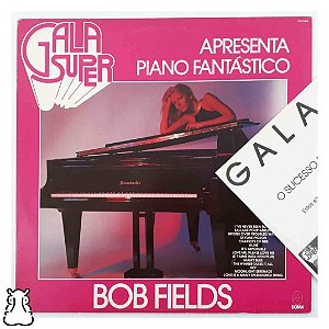 LP Bob Fields Apresenta Piano Fantástico Vinil Encarte - Hm