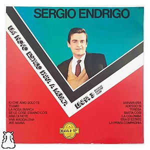 LP Sergio Endrigo - Disco de Ouro - Disco de Vinil 1978 - Hm