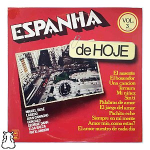 LP Espanha de Hoje - Vol. 3 - Disco de Vinil - Hm
