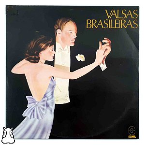 LP Valsas Brasileiras - Amostra - Disco de Vinil 1980 - Hm