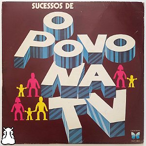 LP Sucessos de O Povo da TV - Disco de Vinil 1982 - Hm