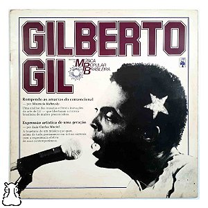 LP Gilberto Gil - História da MPB - Disco de Vinil 1982 - Hm