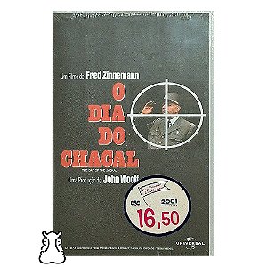 Fita VHS - Filme O Dia do Chacal - Lacrado - Hm