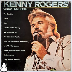 LP Kenny Rogers - Greatest Hits - 1980 - Disco de Vinil - Hm