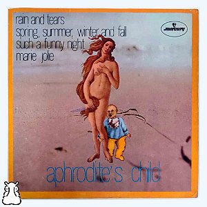 EP Compacto Aphrodite's Child Rain and Tears Vinil 1972 - Hm