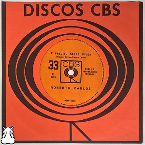 EP Compacto Roberto Carlos É Preciso Saber Viver Vinil - Hm
