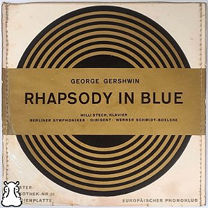 EP Compacto George Gershwin Rhapsody Blue Vinil Importado Hm
