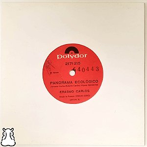 EP Compacto Erasmo Carlos Panorama Ecológico Vinil 1978 - Hm