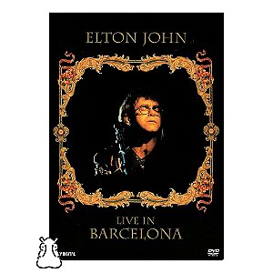 DVD Elton John - Live In Barcelona - Novo / Lacrado - Hm