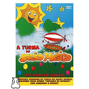 CD + DVD Turma do Balão Mágico Superfantástico Lacrado - Hm
