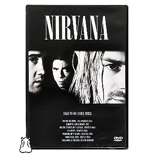 DVD Nirvana Talk To Me (1989 - 1993) Novo Lacrado 2009 - Hm