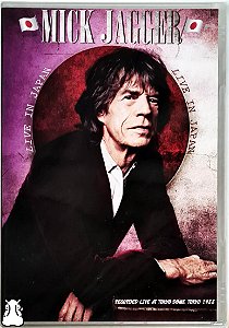 DVD Mick Jagger - Live In Japan - Novo / Lacrado - Hm