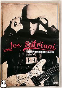 DVD Joe Satriani Shot Live Grove In Anaheim 2013 Lacrado- Hm
