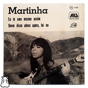 EP Compacto Martinha - Eu Te Amo Mesmo Assim - Vinil - Hm