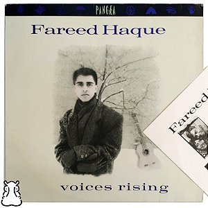 LP Fareed Haque - Voices Rising - Vinil 1988 Encarte - Hm